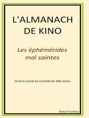 cover image of L'almanach de Kino
